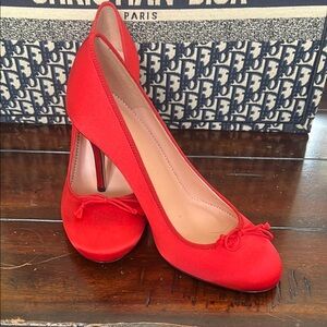 Jcrew Women's Red Pumps